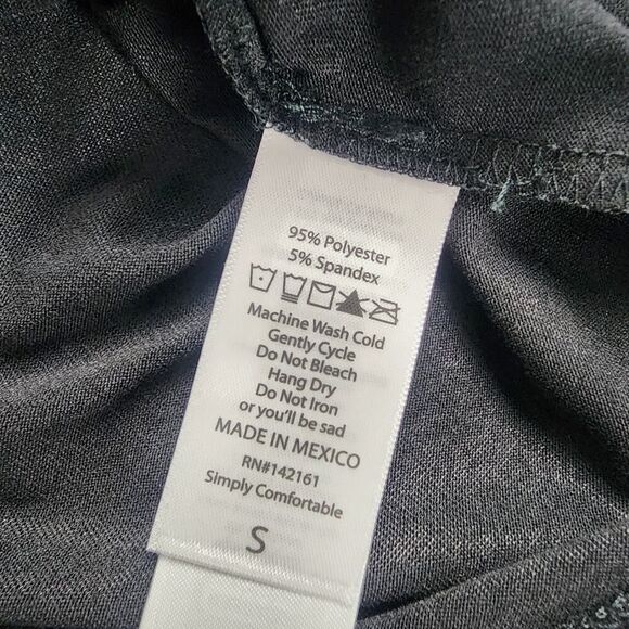 LuLaRoe First Responders Short Sleeve Top Black Size Small - Picture 7 of 7